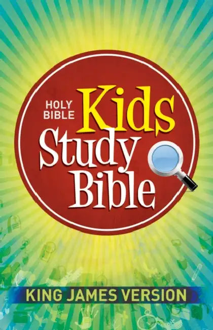 KJV Kids Study Bible (Hardcover, Red Letter) by Hendrickson Publishers