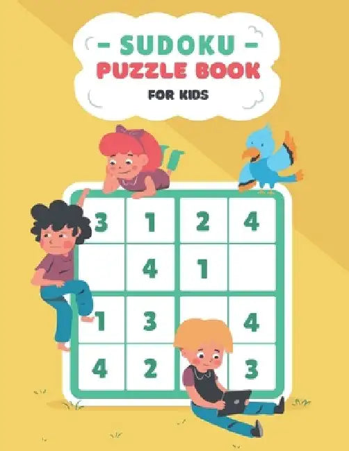 Sudoku Puzzle Book For Kids Ages 6-12: 900 Easy to Hard Sudoku Puzzles For Kids And Beginners 4x4, 6x6 and 9x9, With Solutions by Reedwood Art Publishing