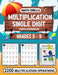Multiplication Workbook single Digit: 110 Practice Pages Math Drills For Grades 3-5, Math Drills, Digits 0-12, Reproducible Practice Problems (2200 mu by Adam Printing