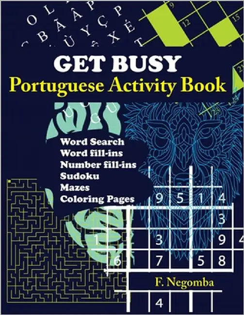 GET BUSY Portuguese Activity Book by Negomba, F.
