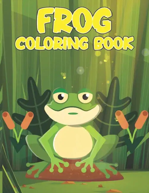 Frog Coloring Book For Kids