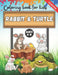 Rabbit & Turtle Coloring Book For Kids Ages 4-8: by Saam Pbl