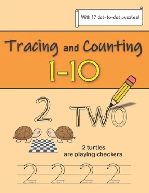 Tracing and Counting Numbers 1-10: Number Recognition - With Counting and Dot-to-dot Activities by Elisa Williams
