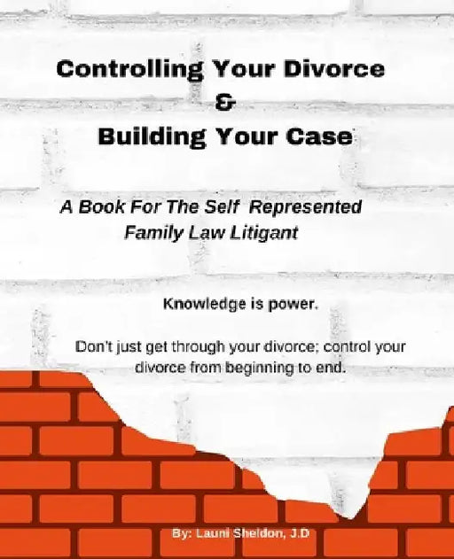 Controlling Your Divorce & Building Your Case: A Book For The Self Represented Family Law Litigant by Launi Sheldon