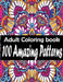 100 Amazing Patterns: An Adult Coloring Book with Easy, and Relaxing coloring Pages by Yassine Kohaich