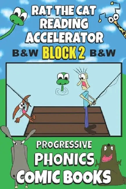 Rat The Cat Reading Accelerator Block 2: Progressive Phonics Comic Books by Colfax Mann
