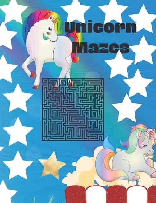 Unicorn Mazes: book for Kids by Asgari