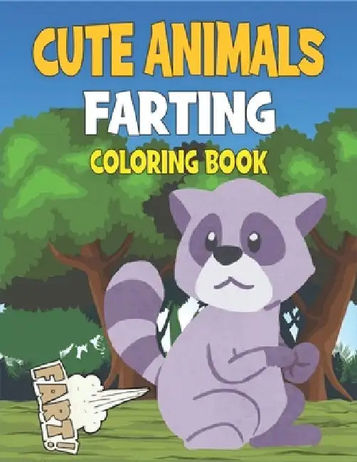 Cute Animals Farting Coloring book: Animals Farting Coloring Book for Kids, Best gift for boys by Rr Publications