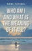 Who am I, and what is the meaning of it all? by Roni Tsvibel