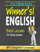 2-in-1 Book Series: Winner's English - Basic Lessons For Korean Speakers - Book 1 & Book 2 by Easy English