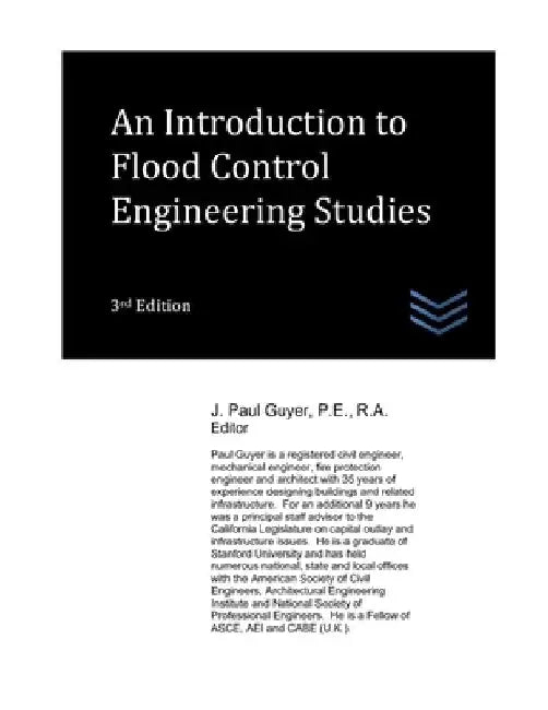 An Introduction to Flood Control Engineering Studies by J. Paul Guyer