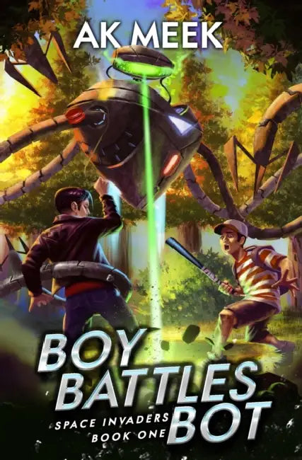 Boy Battles Bot by Eloise Head