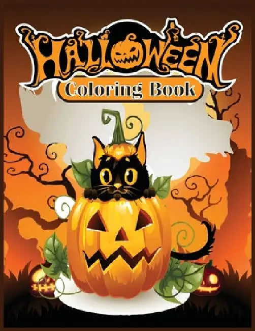 Halloween Coloring Book: Happy Halloween Coloring Book for Toddlers (Halloween Books for Kids) by Farabi Foysal