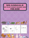 120 animals dot to dot connect coloring book for kids. by Suktara Alex