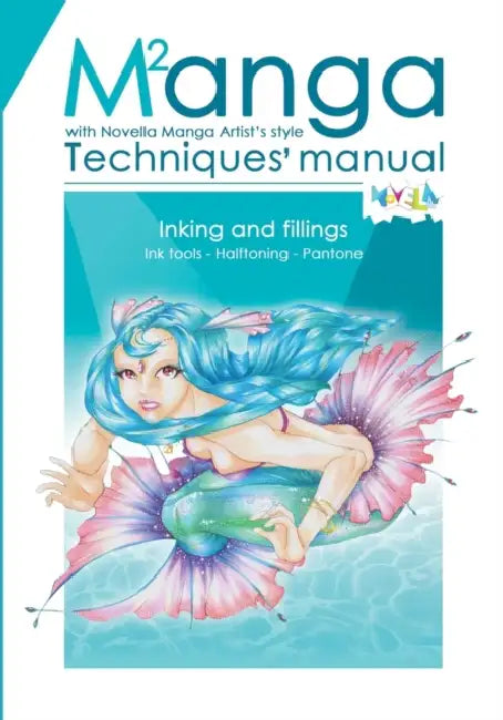 Manual of Manga Techniques. Chapter 2: Ink tools, Halftoning, Pantone. Easy way to Ink and Fill with step-by-step examples by Claire; Morris, C E; Lewis, Sarah Jane Moore