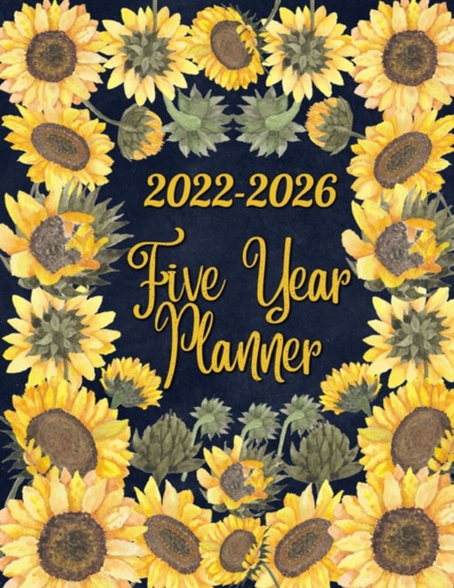 2022-2026 Five Year Monthly Planner: by Journals Press Chill