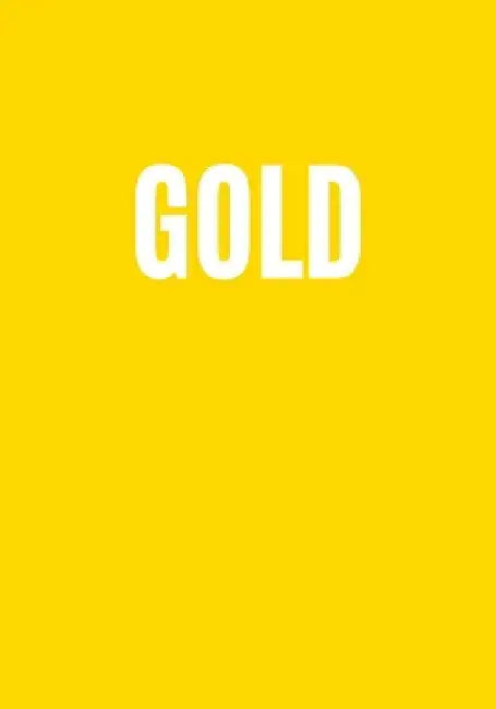 Gold: A decorative book for coffee tables, bookshelves and interior design styling: Stack color decor books to add design to by Modern Design Era