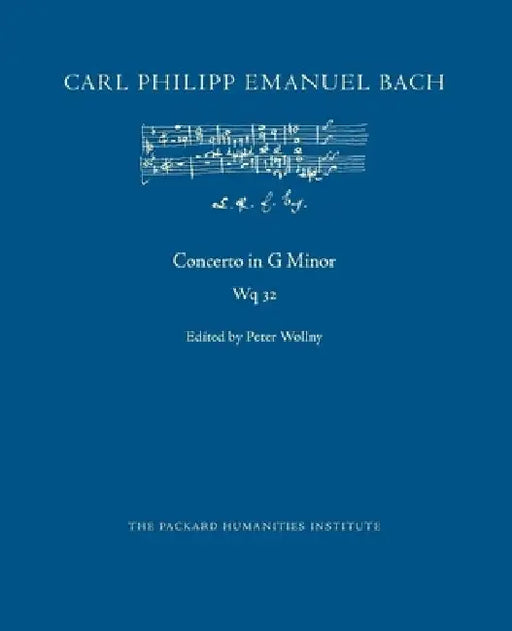 Concerto in G Minor, Wq 32 by Peter Wollny