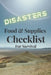 Disasters: Food & Supplies. Checklist for Survival by Jeffrey Rhynard