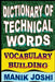 Dictionary of Technical Words: Vocabulary Building by Manik Joshi