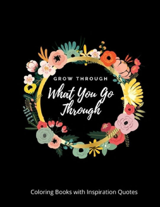 Adult Coloring Book With Inspirational Quotes: Stress Relieving and Relaxing by Mojo Rullan