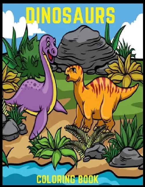 dinosaurs coloring book: great gift for young childrens boys & girls by David Clrb