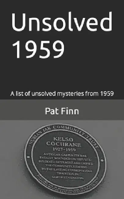 Unsolved 1959 by Pat Finn