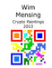 Wim Mensing Crypto Paintings 2013 by Wim Mensing