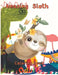 Amazing Sloth Coloring book adult: 8.5''x11''/ sloth coloring book by Rowe