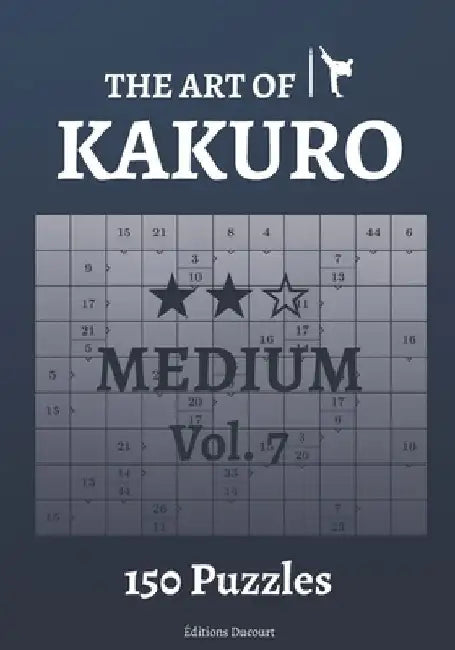 The Art of Kakuro Medium Vol.7 by Editions Ducourt