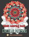 Adult coloring book circular patterns: geometric coloring book by Kate Taylor Design