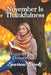 November is Thankfulness: Women's Daily Devotional by Sparrow Brooks