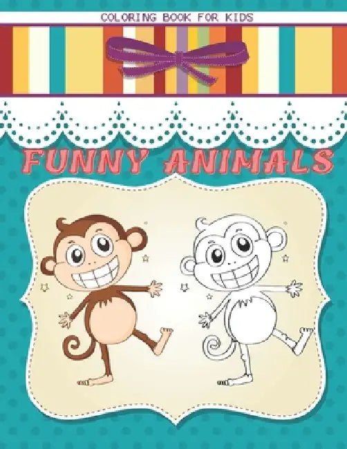 Funny Animals - Coloring Book for Kids by Fiona Faust