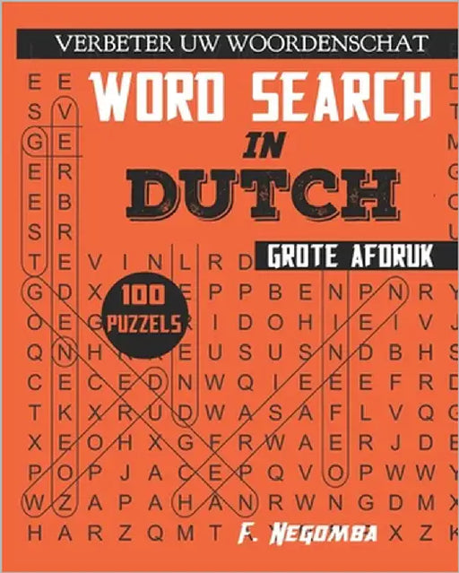 WORD SEARCH in DUTCH by Negomba, F.