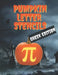Pumpkin Letter Stencils: Greek Edition: 75 Stencils for Carving Letters and Words Into Your Pumpkins, Have Your Best Fraternity or Sorority Halloween by Get Creative Press