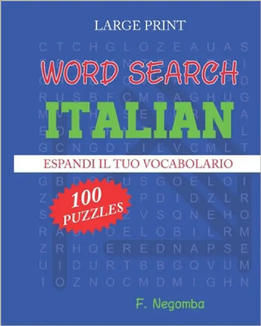 Word Search Italian by Negomba, F.