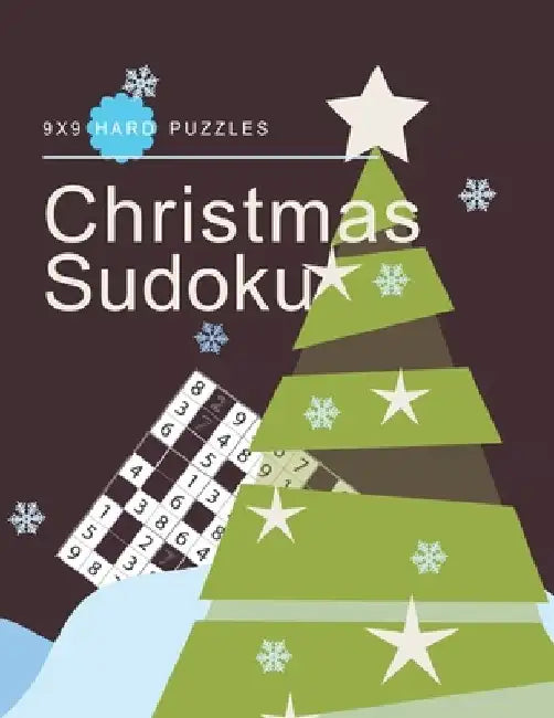 Christmas Sudoku 9X9 Hard Puzzles: 200 Sudoku Puzzle Book Hard Sudoku Puzzles For Adults by Kitdanai Viriyachaipong