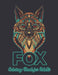 Fox Coloring Book for Adults: Fox Designs to Help You Relax and Unwind Plants and Wildlife for Stress Relief and Relaxation by Easy Print House