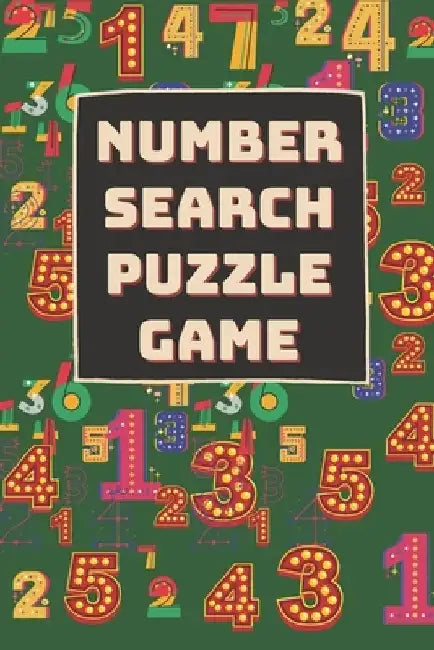 Number Search Puzzle: Memory/Cognitive health improving activity game book. Appropriate for elder/seniors. Engaging & entertaining activity book by Puzzle Mystery
