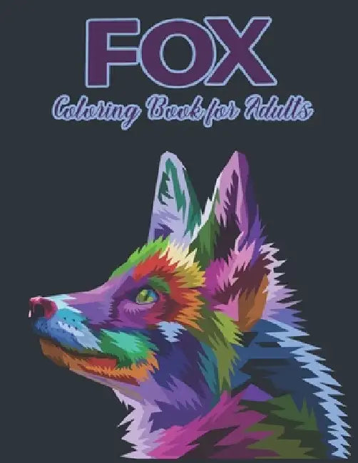 Fox Coloring Book for Adults: Beautiful Fox Designs and Stress Relieving Unique Design by Elite Press House