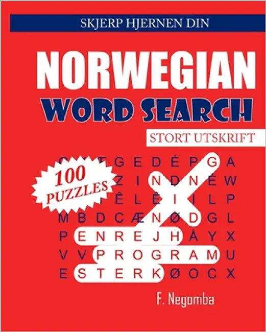 Norwegian Word Search by Negomba, F.