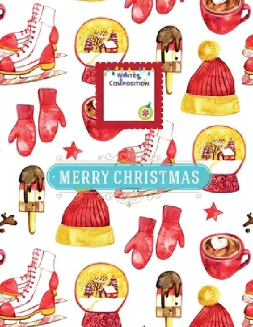 Winter Composition: Beautiful Christmas Greeting Gift for Teens Students Teachers Coworkers Friends Family: Alphabet Letter Tracing Wide L by I. Am Creations Llp