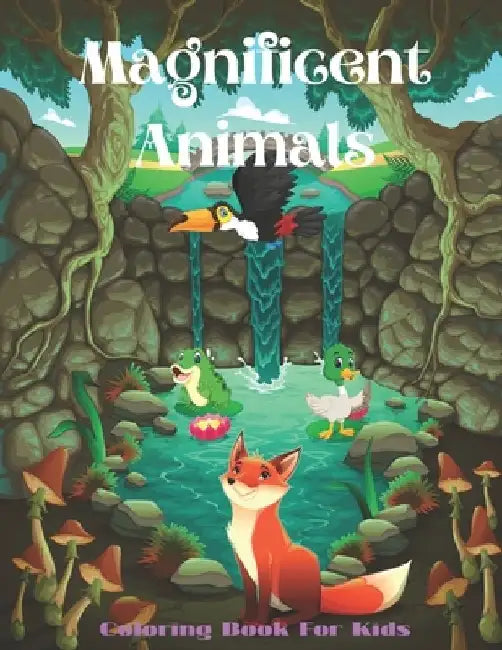 Magnificent Animals - Coloring Book For Kids by Betsy Ash