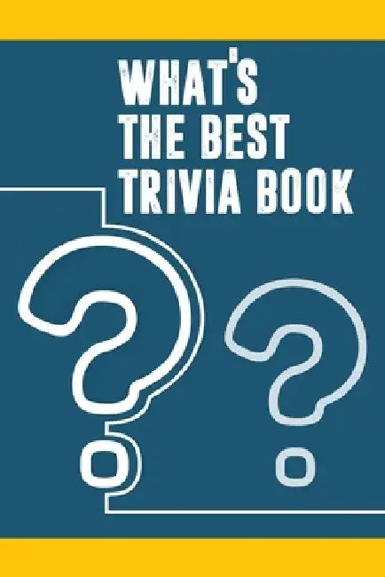 What's the Best Trivia Book: Top Trivia Ultimate by Alex Cizek