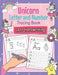 Unicorn Letter and Number Tracing Book Left Handwriting: Magical Practice Workbook for Left-Handed Preschoolers - Perfect Math and Alphabet Learning W by Amanda Clever