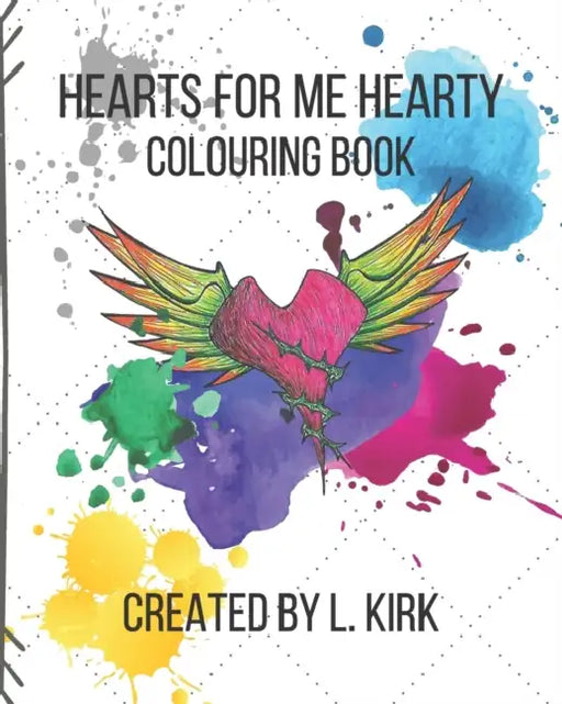 Hearts for me Hearty: Colouring Book by Sigrid Boysen