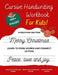 Cursive Handwriting Workbook For Kids Christmas Edition: A beginning cursive writing practice book for kids Beginners (Cursive Letter Tracing Book) (C by Happypenguins Activity Books