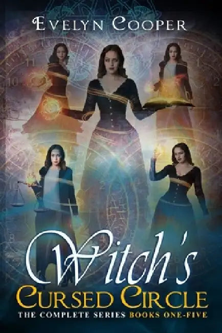 Witch's Cursed Circle: Paranormal Witch, Shifter Fantasy (The Complete Series Books One - Five) by Evelyn Cooper