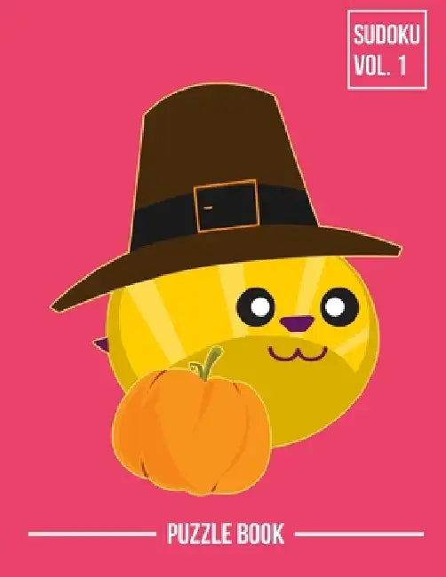 Thanksgiving Bee Pilgrim Hat Sudoku Beekeepers Holiday Season Puzzle Book Volume 1: 400 Challenging Puzzles by Andre Tobisch