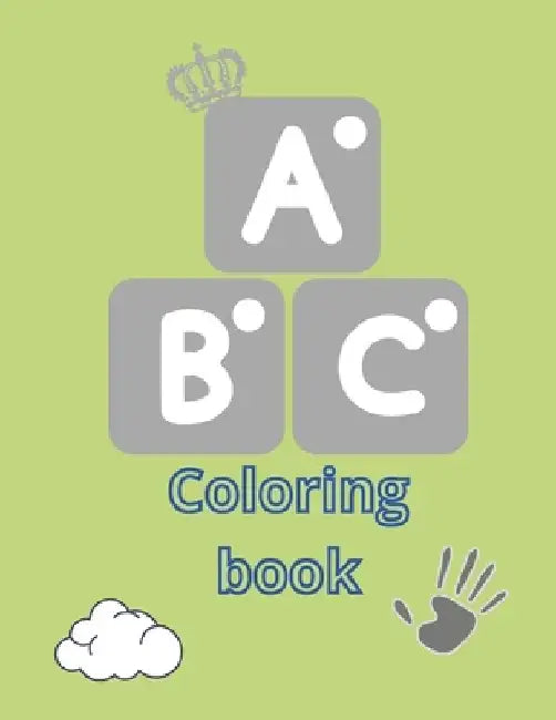 ABC coloring book: -black-white alphabetbook for kids by Yassineaj Edition